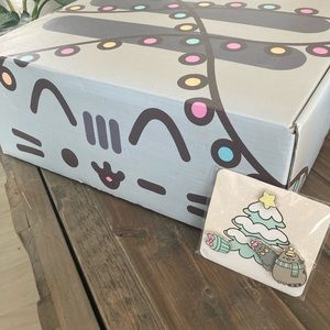 Enamel Pins - from Pusheen Winter 2017 Box - 3 PUSHEEN ITEMS FOR $20
